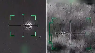 Körfez’de Gerilim Sürüyor! BAE İran İHA’larının Düşürüldüğü Anları Paylaştı