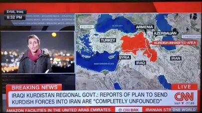 CNN’in Haritası Türkiye’yi Ayağa Kaldırdı! İletişim Başkanlığı’ndan Sert Tepki