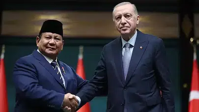 Cumhurbaşkanı Erdoğan, Endonezya Cumhurbaşkanı Subianto ile telefonda görüştü