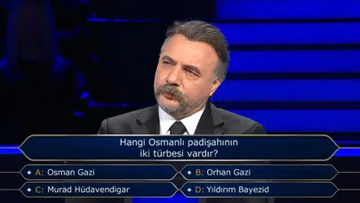 Kim Milyoner Olmak İster’de tarih sorusu gündem oldu: İki türbeli padişah kim?