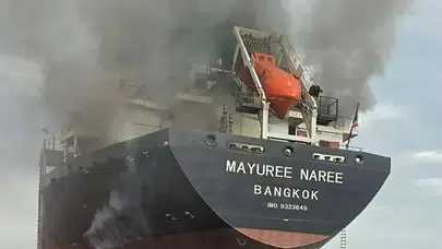 Hürmüz Boğazı’nda kritik anlar, Tayland Bandıralı gemiye füzeli saldırı