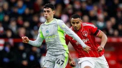 MANCHESTER CİTY – NOTTİNGHAM FOREST MAÇI KAÇ KAÇ BİTTİ! Golleri kim attı, Manchester City neden kazanamadı?