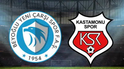 KASTAMONUSPOR - BEYOĞLU YENİ ÇARŞI SPOR MAÇI BUGÜN MÜ? Saat kaçta başlayacak, hakem Muhammet Alperen Çopur kim?