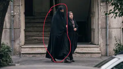 İRANLI YETKİLİLER NEDEN KADIN KIYAFETİ GİYDİ? Dronlardan nasıl saklandılar, görüntüler gerçek mi, yapay zeka mı?