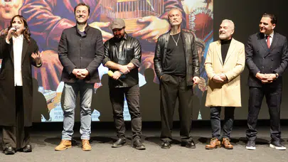 Parçalı Yıllar Atlas Sineması’nda alkışlarla karşılandı