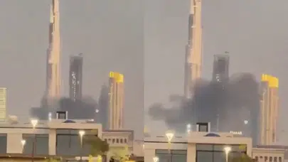 Sosyal Medyada Hızla Yayılan Video: İran, Burj Khalifa'yı vurdu!