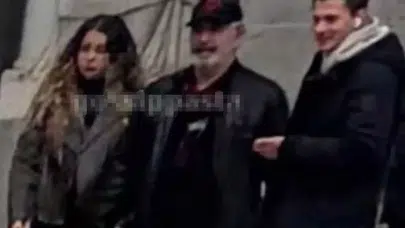 Cem Yılmaz Madrid'de sevgilisiyle! Mesleği şaşırttı