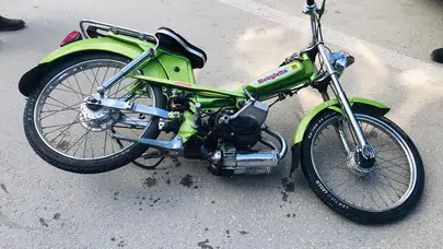 Afyonkarahisar’da Kaçış Drama Dönüştü! Plakasız Motosiklet 249 Bin TL’ye Patladı