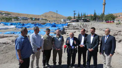 Başkan Büyükkılıç’tan tarihi müjde! İncesu Örenşehir’deki mozaikli yapı 'Ören Yeri' olarak ilan edildi