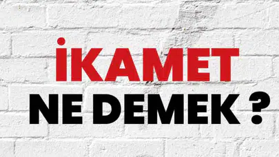 İKAMET KELİMESİNİN DOĞRUSU NE! İkamet mi Ikamet mi, TDK’ye Göre İkamet Doğru Yazılışı Nedir?