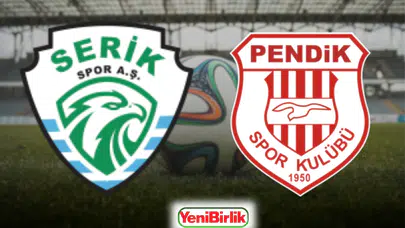 SERİK BLD. PENDİKSPOR MAÇI (10 MART)! TRT Spor’da mı, Bein Sports 2’de mi, Saat Kaçta Başlayacak?