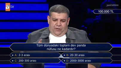 Doğru cevap şaşırtıyor: Panda sayısı tahmin edilenden fazla çıktı!