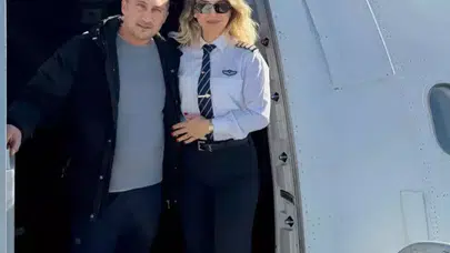 Sabri Sarıoğlu’nun Eşi Büyük Başarıya İmza Attı! Artık Kaptan Pilot