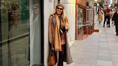Gül Erda’nın sokak stili moda tutkunlarını büyüledi
