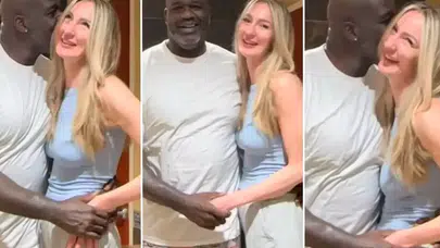 Devlerin Buluşması! Shaquille O’Neal ile Ekaterina Lisina Aynı Karede