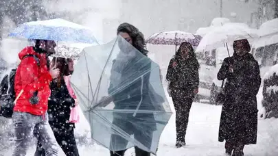 Meteoroloji’den uyarı, Yurt genelinde kar ve yağmur alarmı!