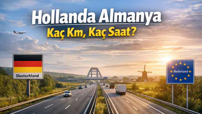 HOLLANDA ALMANYA ARASI KAÇ KM, KAÇ SAAT? Almanya’dan Hollanda’ya nasıl gidilir?