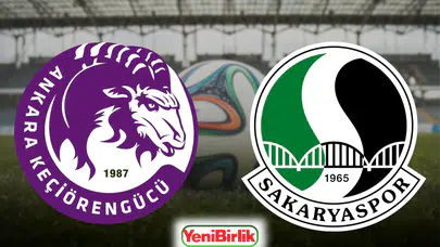 KEÇİÖRENGÜCÜ SAKARYASPOR MAÇI SAAT KAÇTA! Hangi kanalda, TRT Spor’dan canlı yayın var mı, şifresiz mi, maç nerede oynanacak?
