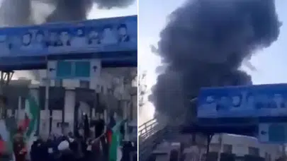 İran’da kutlama kabusa döndü: Kalabalığın ortasında patlama paniği