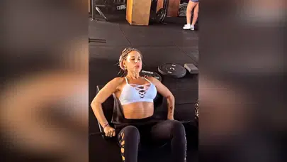 Irmak Ünal’dan gündem olan görüntü! Kanser sürecinde sporla dikkat çekti