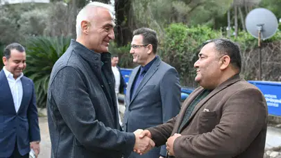 Belek'te geleneksel bayram buluşması! Taksicilerle kritik başlıklar ele alındı