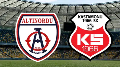 ALTINORDU - KASTAMONUSPOR MAÇI CANLI İZLE! Hangi kanalda, saat kaçta, yayın bilgileri neler?