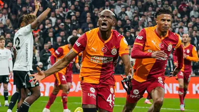 Dolmabahçe’de Derbi Gecesi! Galatasaray 10 Kişiyle Kazandı