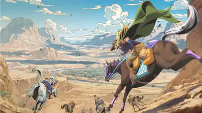 Anime dünyasında büyük sürpriz: Steel Ball Run yarışına geri sayım!