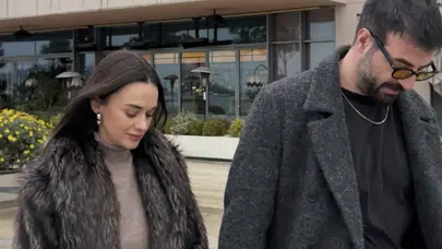 Hande Soral ve İsmail Demirci’den Galataport keyfi