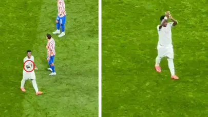 Real Madrid Kazandı, Vinicius Damga Vurdu! Simeone’ye Mesaj Gibi Hareket