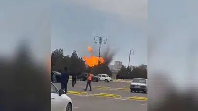 Nahçıvan Havalimanı çevresinde yükselen alevler bölgedeki gerilimi büyüttü