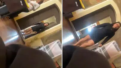 Meksika Bu Görüntüleri Konuşuyor! Eski Sekreterin O Anları Şoke Etti