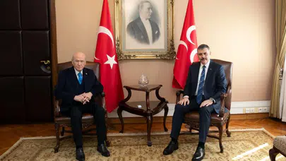 TBMM’de Sürpriz Görüşme! İçişleri Bakanı Çiftçi, Bahçeli’yi Ziyaret Etti
