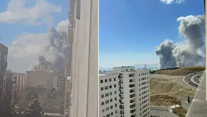 İran devlet televizyonu binası vuruldu!