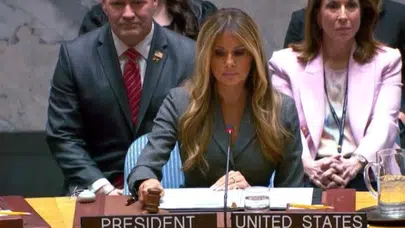Melania Trump tarihe geçti, BM Güvenlik Konseyi’nde başkanlık yaptı
