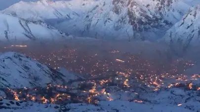 Güneşli Hava -8°C, Hafta Sonu Kar Yağışı Bekleniyor