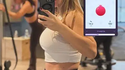 Esra Erol’un Kardeşi Eda Erol’dan Karnı Burnunda Pozlar! Sosyal Medyayı Salladı