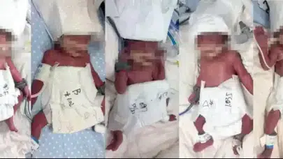 60 Milyonda 1 Mucize! 24 Yaşındaki Kadın Doğal Yolla Beşiz Doğurdu