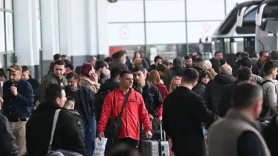 Bayram tatili öncesi otogar ve havalimanlarında yoğunluk, ek seferler geliyor