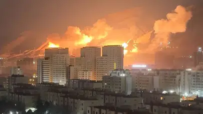 Tahran Geceyi Alevler İçinde Geçirdi! İsrail’den Yeni Saldırı Dalgası