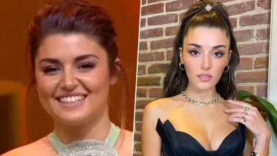 Hande Erçel’in burun estetiği