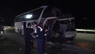 Amasya’da Ankara-Samsun Yolunda Kaza! Otobüsteki 11 Kişi Yaralandı