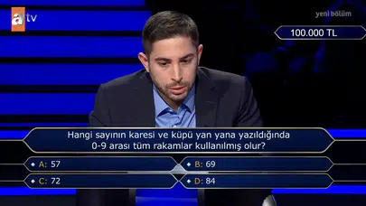 Hangi sayının karesi ve küpü yan yana yazıldığında 0-9 arası tüm rakamlar kullanılmış olur?