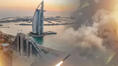 Dubai’de Lüks Otelde Füze Şoku! 'Odamız Roketle Vuruldu' Yorumu Viral Oldu