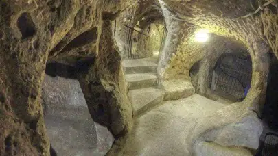 Kapadokya’nın Altında 20 Bin Kişilik Gizli Bir Dünya