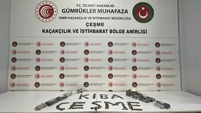 Tarihi eser kaçakçılığına büyük darbe: 7 bin 550 sikke ve figür ele geçirildi