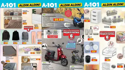 26 MART A101 KATALOĞU 2026 AKTÜEL ÜRÜNLER LİSTESİ! A101’DE bu hafta indirimde neler var, tv ve beyaz eşya fiyatları nasıl?