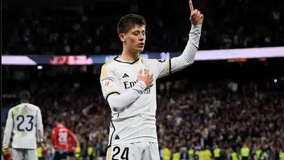 İspanya Ayağa Kalktı! Real Madrid Tur Atlarken Arda Güler Damga Vurdu