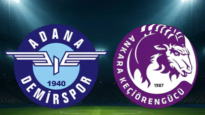 KEÇİÖRENGÜCÜ - ADANA DEMİRSPOR MAÇI HANGİ KANALDA YAYINLANACAK! Saat kaçta başlayacak, canlı izleme bilgisi nedir?