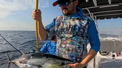 GZT TV’de nefes kesen anlar! Antalya’da dev orkinos avı görüntülendi